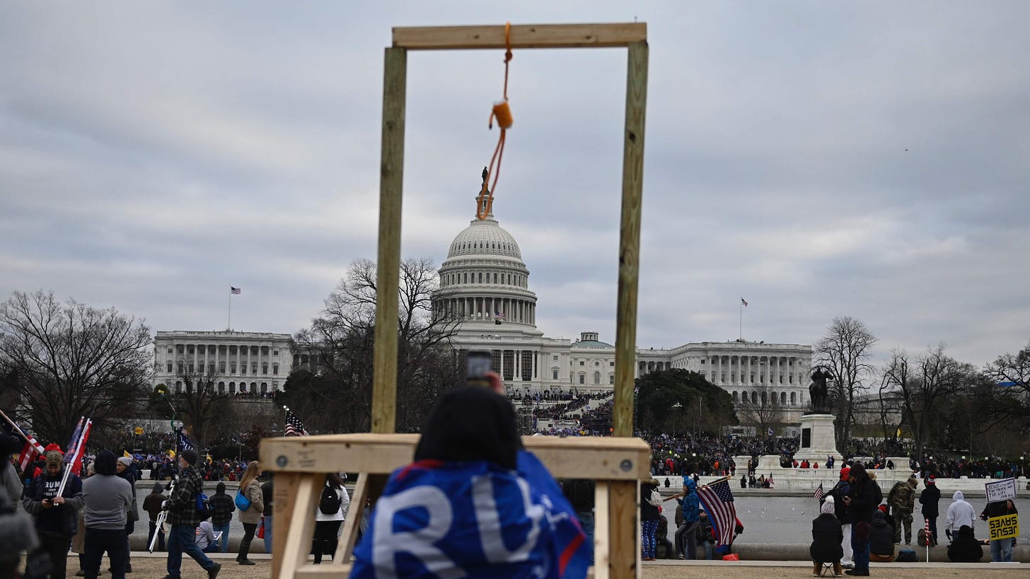 The Meaning of the Jan. 6 Gallows Erected in Front of the Capitol - The ...
