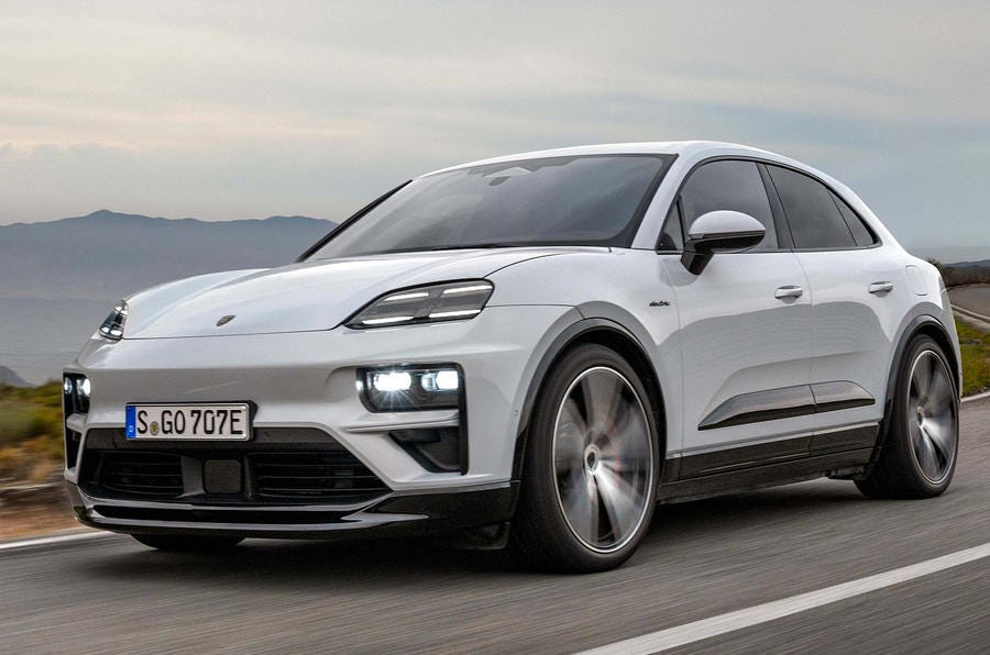 2024 Porsche Macan EV front lead