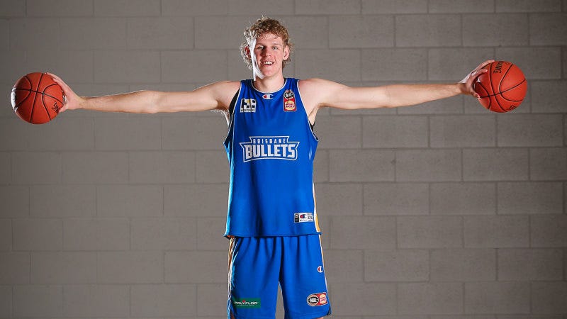 NBL 2024: Why Australia's tallest NBA draft prospect Rocco Zikarsky lives  in a shipping container