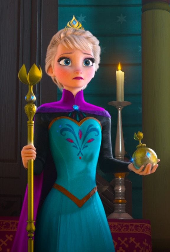 Elsa at coronation 12