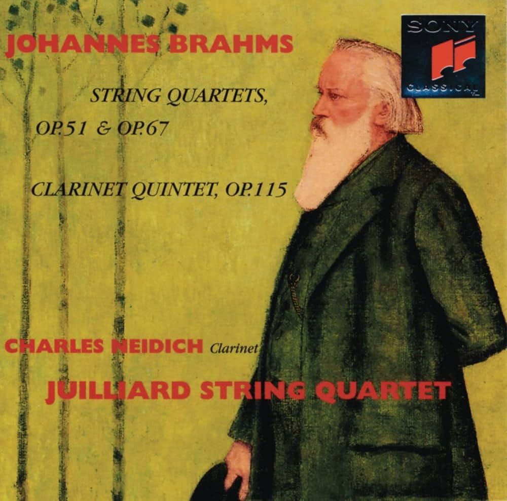 Johannes Brahms, Charles Neidich, Juilliard String Quartet - Brahms: 3  String Quartets / Clarinet Quintet - Amazon.com Music