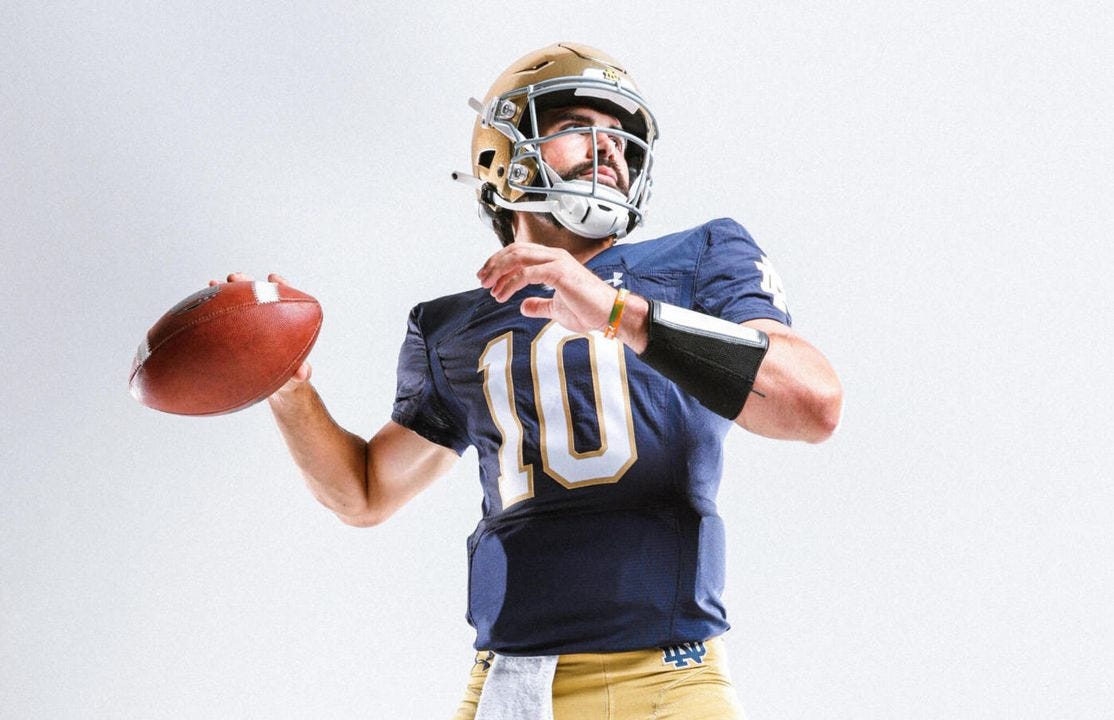 Sam Hartman Named To Maxwell Award Watch List – Notre Dame Fighting Irish –  Official Athletics Website