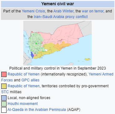 A map of yemen with a map of the country

Description automatically generated