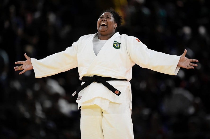 Brasil conquista 1º ouro com Beatriz Souza na final do judô feminino