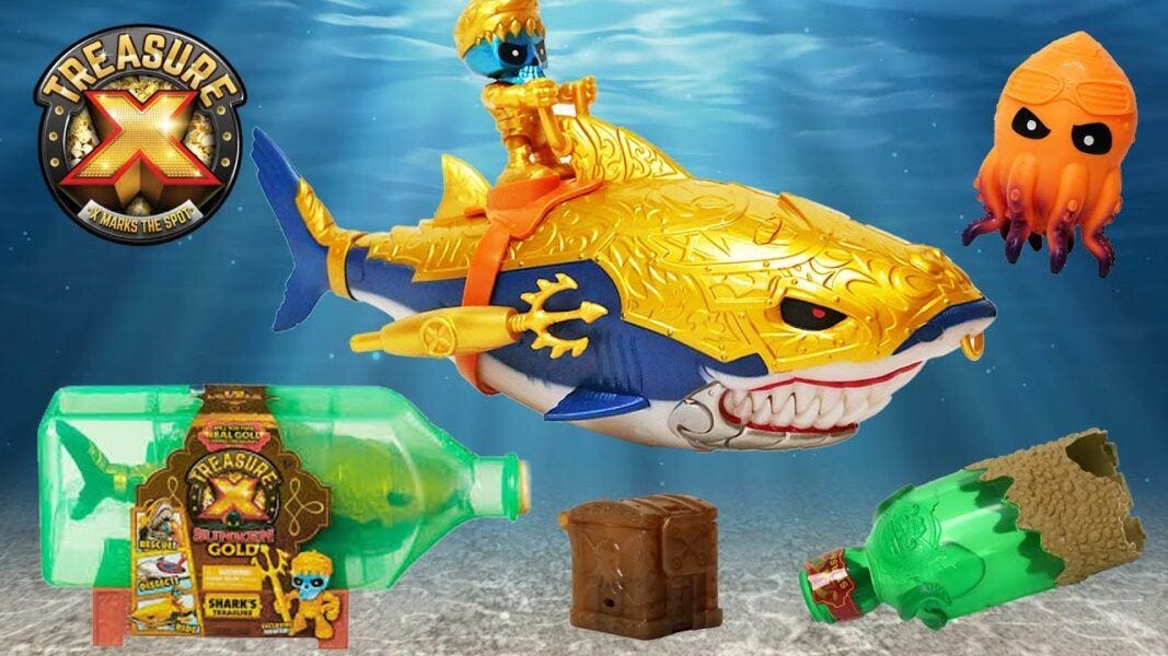 Treasure X Sunken Gold Shark's Treasure 2020 hottest kids toys holiday images