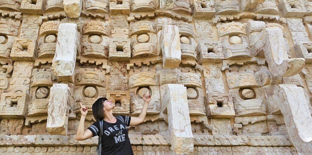 masks of Chaak, Kabah, Mexico, Yucatan