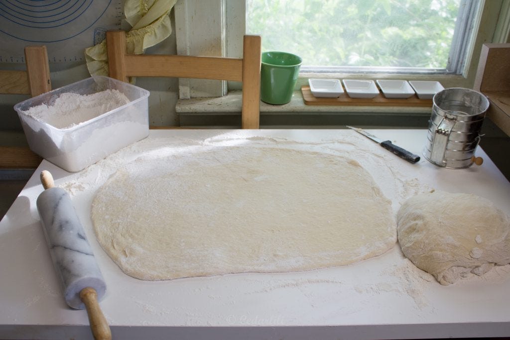 Rolling dough