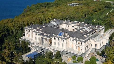 In pictures: 'Putin's palace', an extravagant $1.4 billion Black Sea marvel