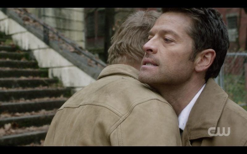 supernatural lucifer falls into castiels arms 1312 images