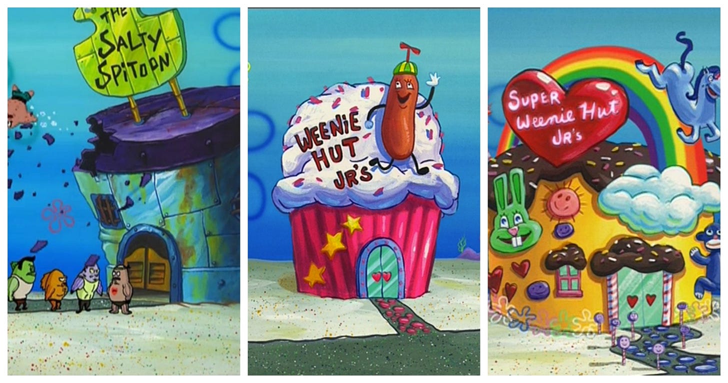 Do You Belong In The Salty Spitoon, Weenie Hut Jr's, Or Super Weenie Hut  Jr's?