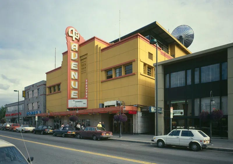 4th Avenue movie theatre in Anchorage, Alaska.