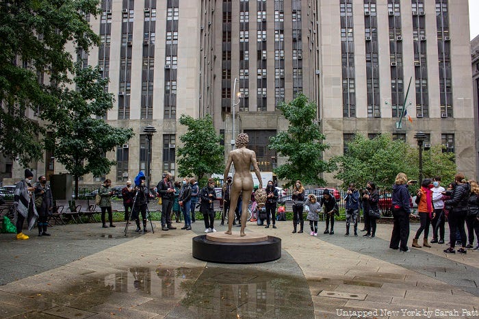 Medusa Sculpture Unveiled Across NYC's Criminal Courthouse - Untapped New  York