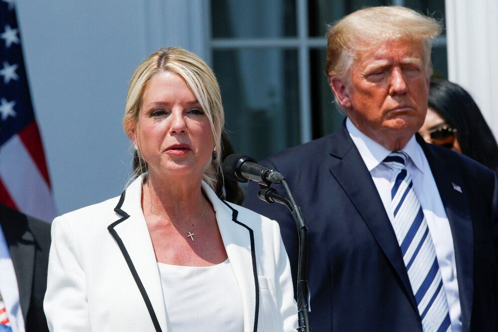 Trump announces Pam Bondi as his AG pick to replace Matt Gaetz - Good ...