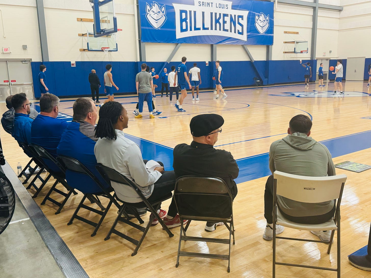 Coaches from all levels have flocked to watch Josh Schertz's practices