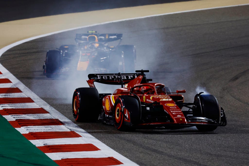 SF-24 "impossible" to drive at Bahrain GP, says Leclerc - Action Sports  Network