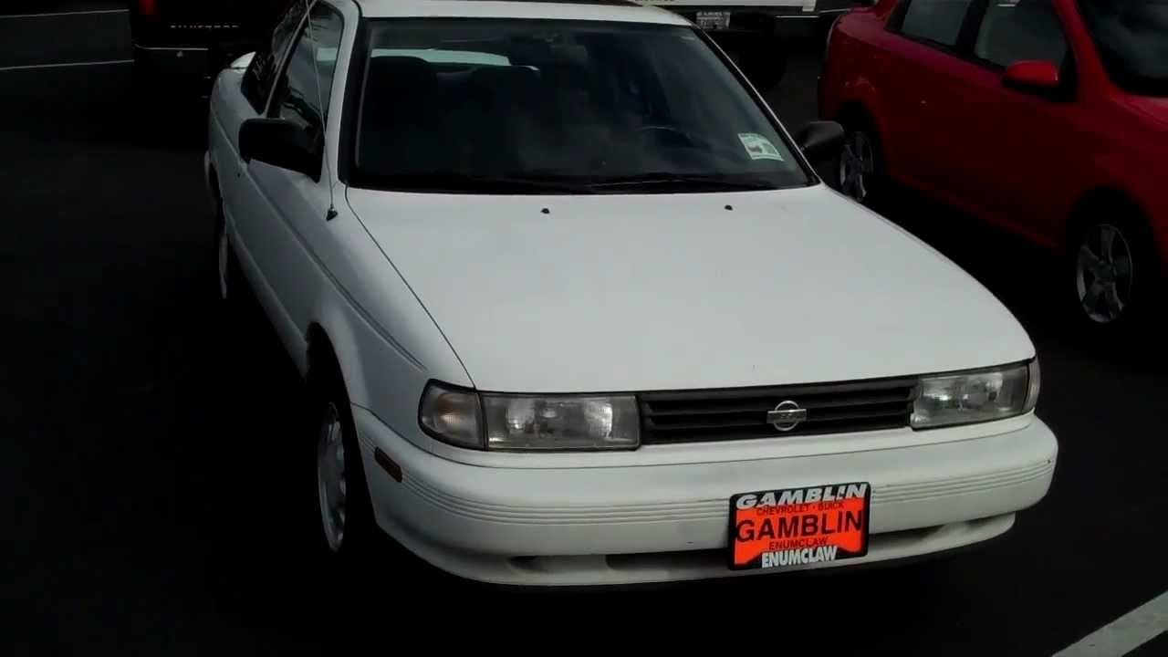 1992 Nissan Sentra SE Art Gamblin Motors Tim Smith 11209C