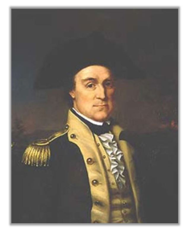 Portrait of Elijah Clarke, in uniform.