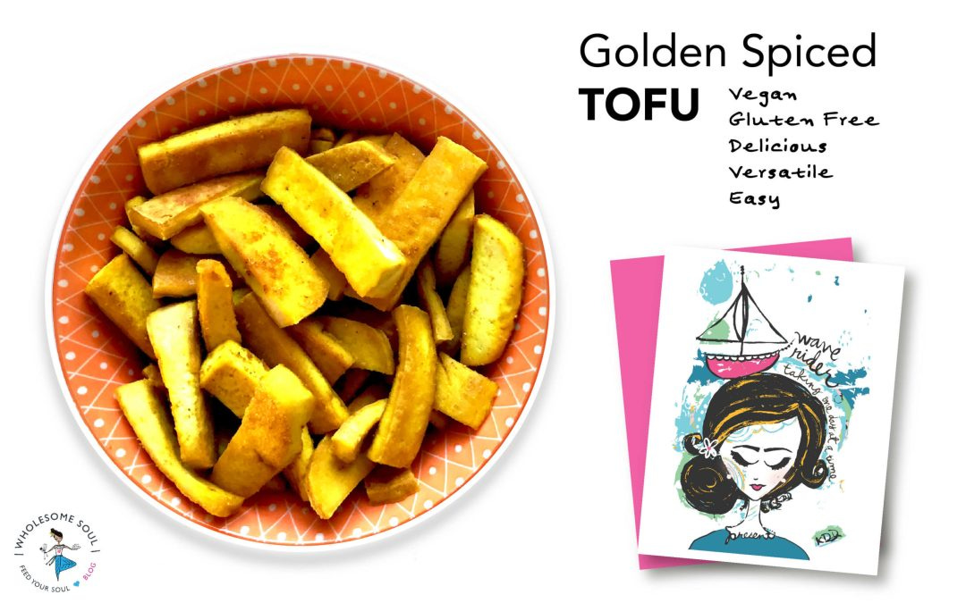 Golden Spiced Tofu by Kajal Dhabalia
Vegan, gluten free, delicious, versatile, easy