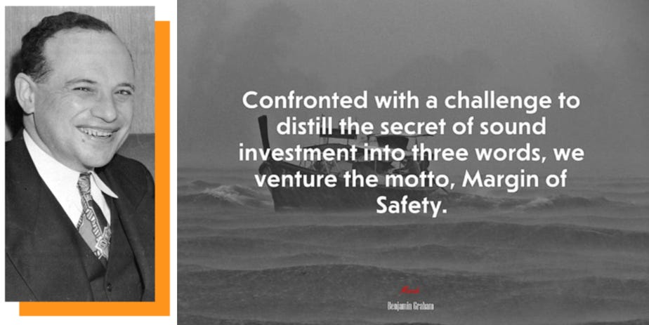 Why Investing with a 'Margin of Safety' Is Both Low Risk & High Reward - At  The Same Time