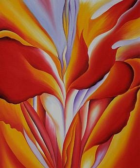 Red Canna (paintings) - Wikipedia