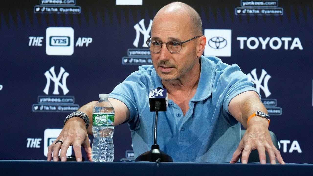 Yankees GM Brian Cashman calls the season 'a disaster'