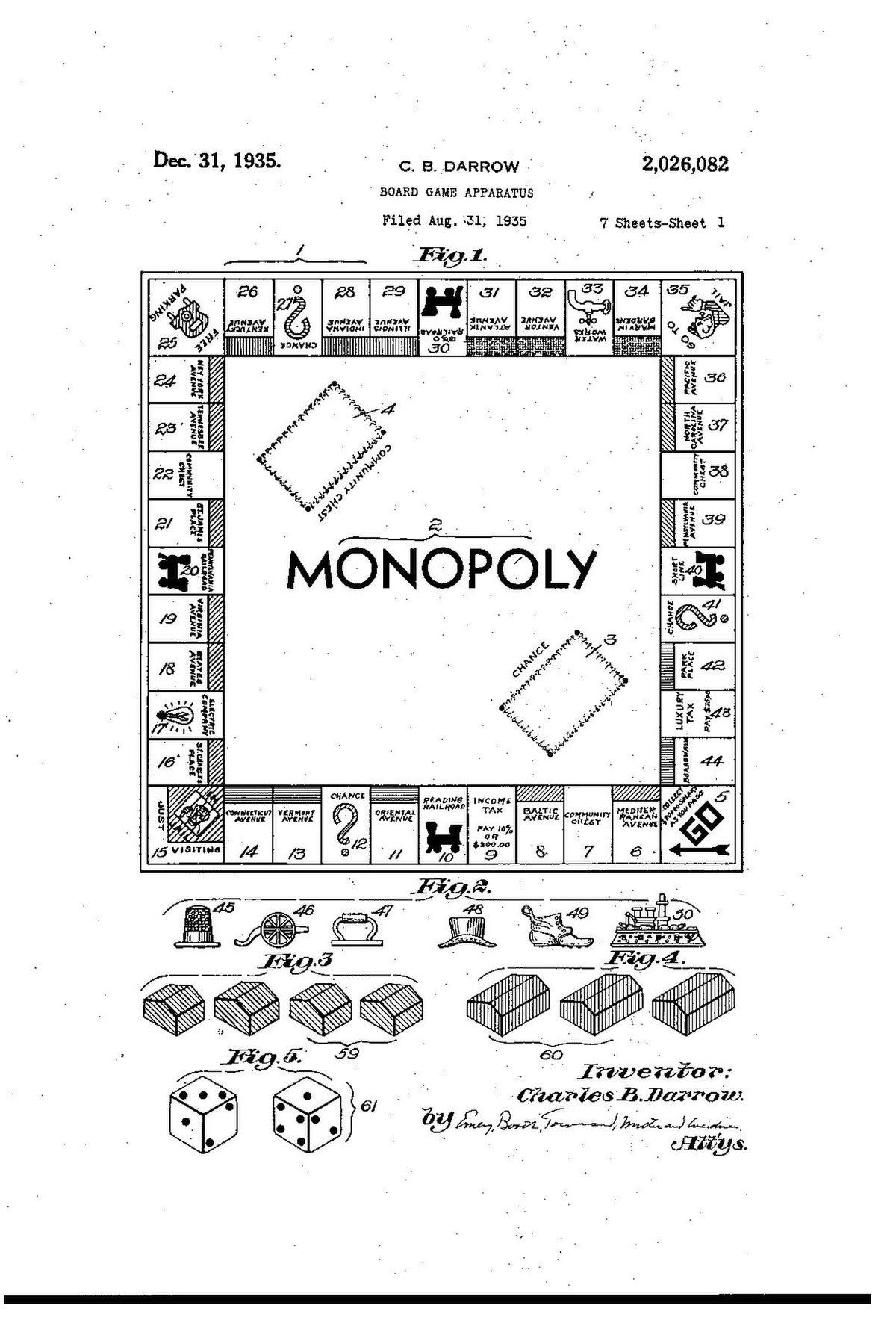 File:Monopoly board game patent (US2026082).pdf - Wikimedia ...