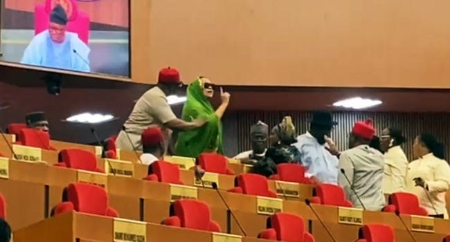A disturbing pattern' -- women group faults Akpabio for clash with Natasha  | TheCable