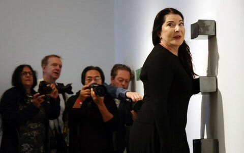 Marina Abramovic supported the Ukraine war against Russia
