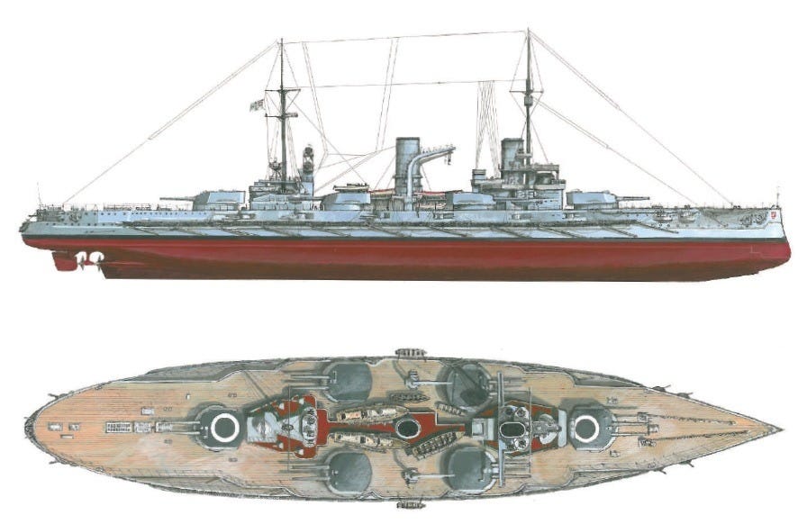 enrique262: The first German Dreadnought...