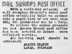 From Oct 14, 1942 Granada Camp Bulletin