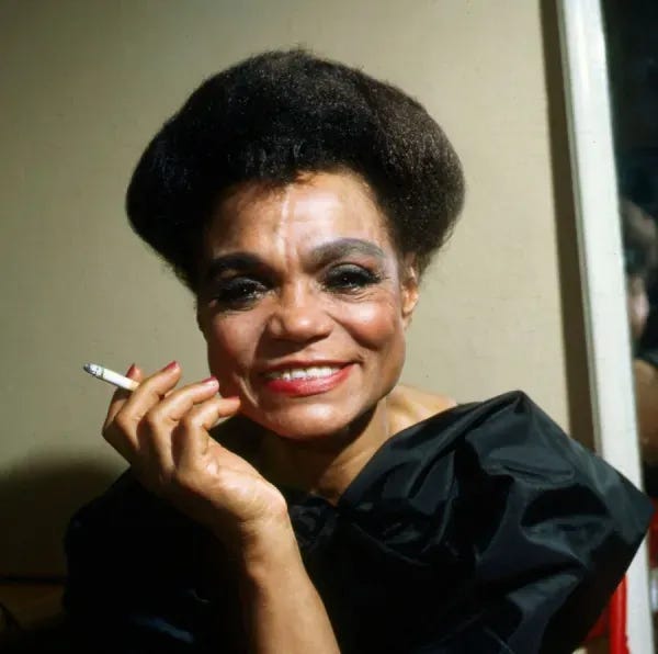Photo Mug of Eartha Kitt American pop singer May 1984