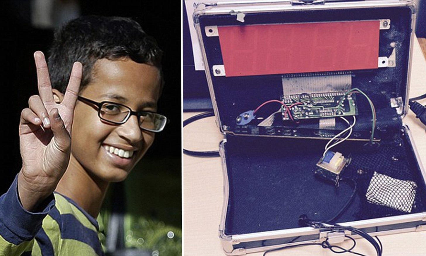 Cool clock Ahmed, wanna show it at the White House?” : r/PardonMyTake