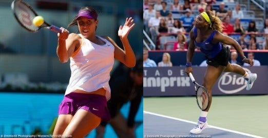 serena williams vs madison keys semi finals australian open 2015 images