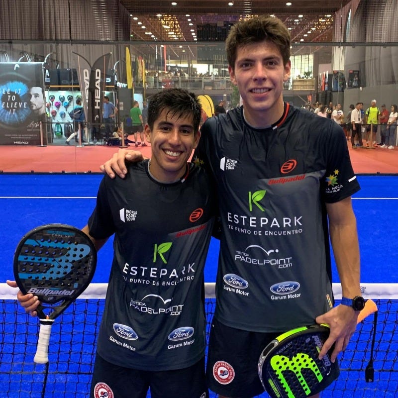 Derrota de Fede Chingotto y Juan Tello en el torneo de maestros :: Canal  Verte