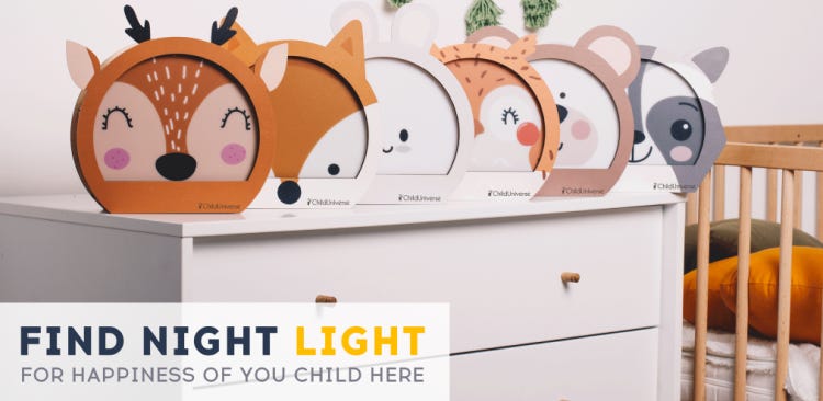 Find Night Light for happiness of you child