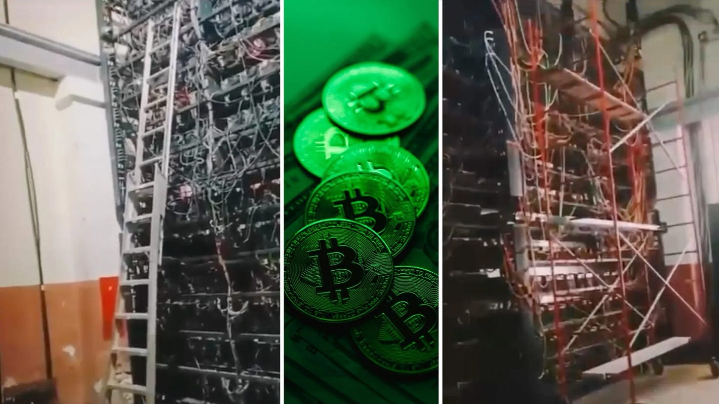 Granjas de Criptomonedas con Toma Clandestina de Red Eléctrica CFE en Nuevo Necaxa, Puebla