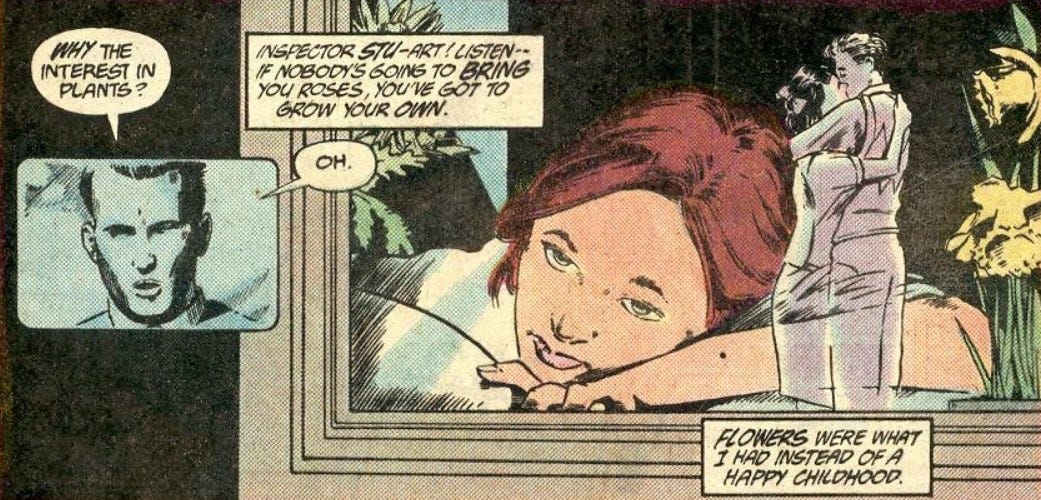 Comic-Szene, die die im Text zuvor beschriebene Szene samt Dialog abbildet. (Bild: DC Comics)
