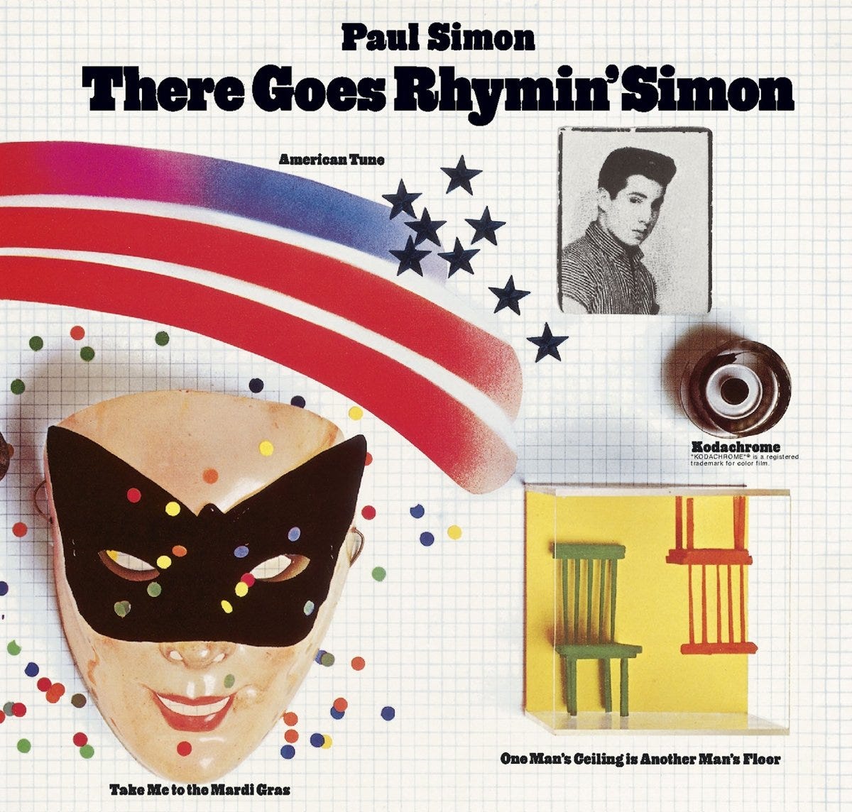 album cover: There Goes Rhymin' Simon by Paul Simon