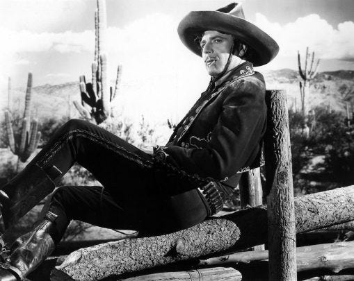 Warner Baxter as The Cisco Kid in a still from In Old Arizona