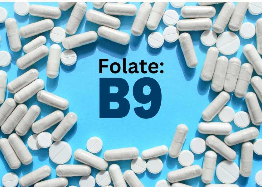 Folate is Vitamini B9 and may not be required much as we get older.