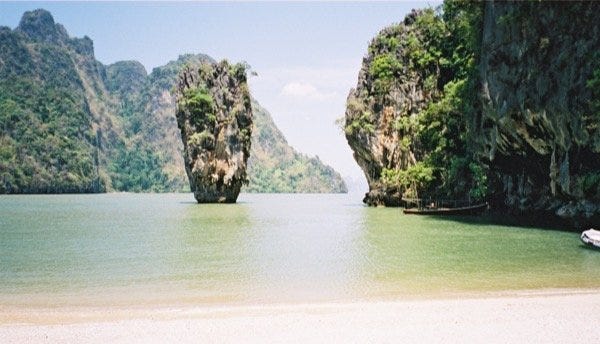 Ko Phang Na, 'James Bond Island', Thailand, 2003