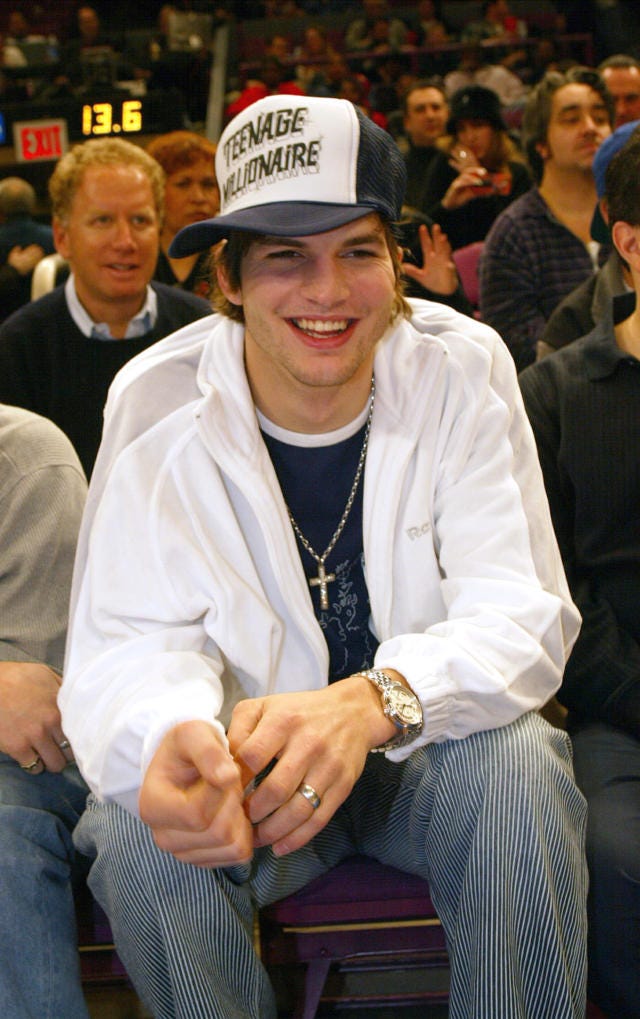 Remember when Ashton Kutcher was best known for his trucker hats?