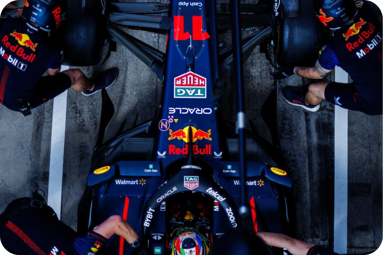 Red Bull, Racing, F1, Formula One, car liveries, Liberty Media, LVMH, Checo Perez, Super Bowl