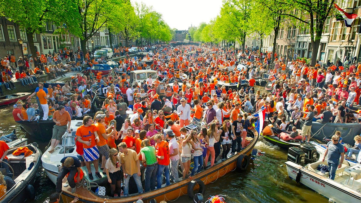 King's Day in Amsterdam