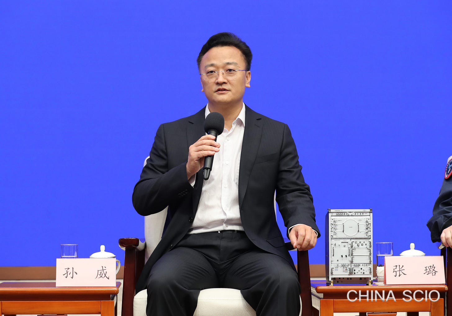 Sun Wei speaks at the press conference on June 17th.