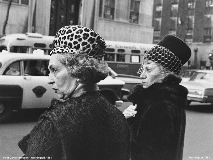 Henri Cartier-Bresson, 1961.