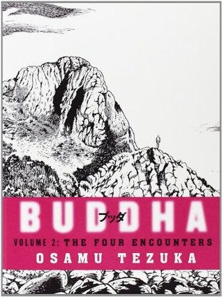 Image result for Buddha, Vol. 2: The Four Encounters