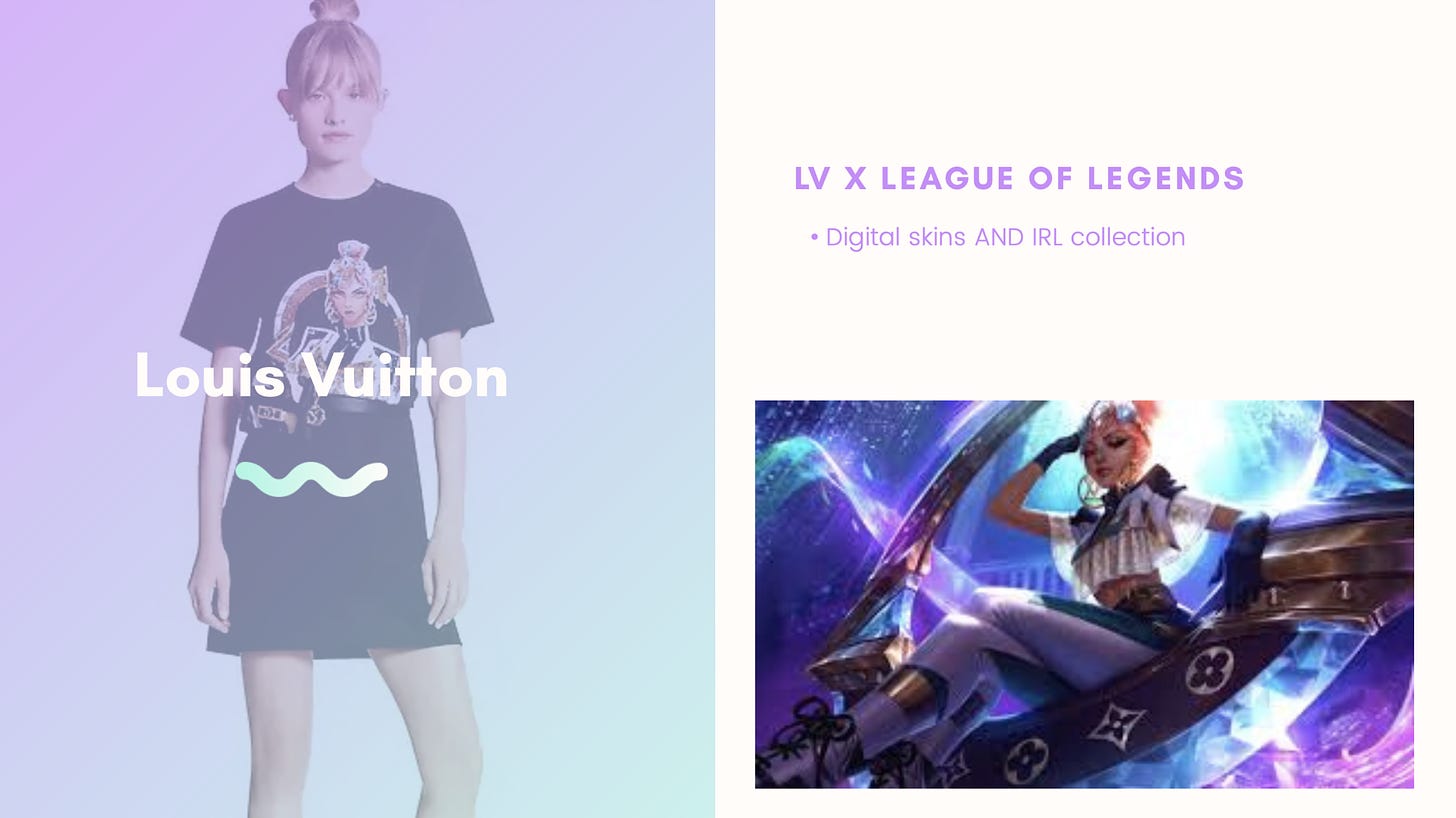 a League of Legends Character wears Louis Vuitton