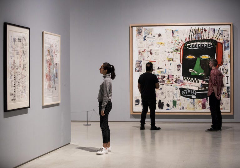 Basquiat: Boom For Real - A 360 Exhibition Tour | Barbican