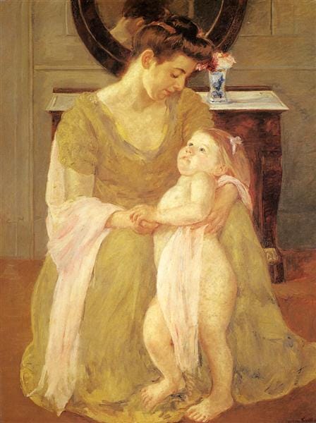 Mother And Child, 1908 - Mary Cassatt